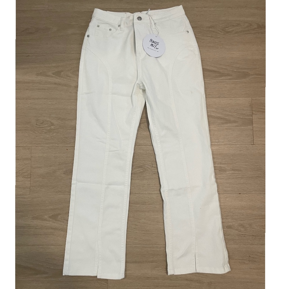 Princess Polly White Jeans